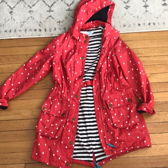 size 4 Boden rain coat good used condition - Picture 2 of 3